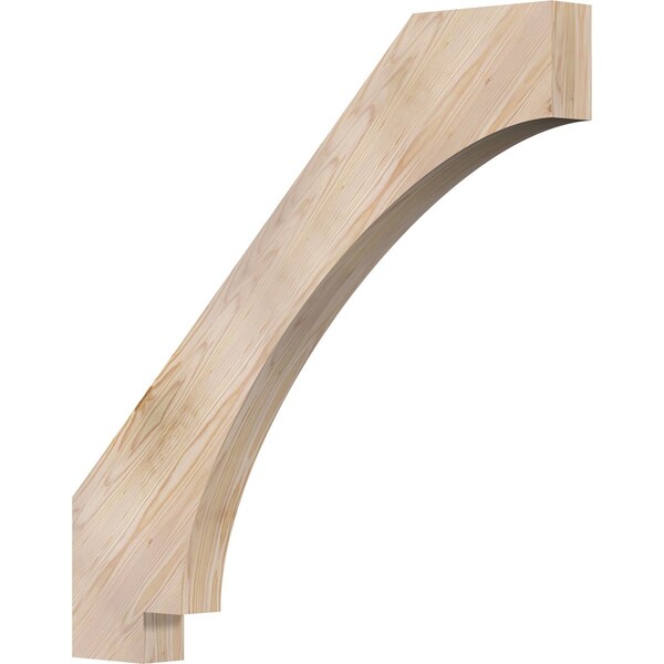 Ekena Millwork 3 1/2"W x 38"D x 38"H Imperial Smooth Knee Brace, Douglas Fir BRC04X38X38IMP00SDF - main